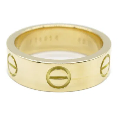 Pre-owned Cartier Gold Yellow Gold (18k) Band Ring ()
