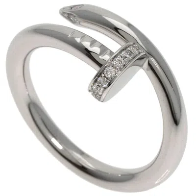 Pre-owned Cartier Juste Un Clou White Band Ring ()