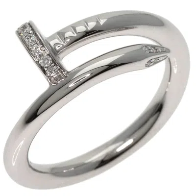 Pre-owned Cartier Juste Un Clou White Band Ring ()