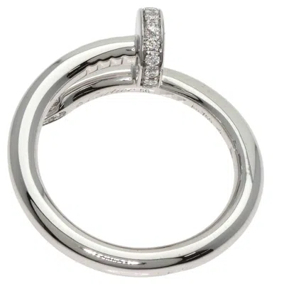 Pre-owned Cartier Juste Un Clou White Band Ring ()
