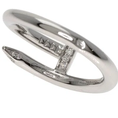 Pre-owned Cartier Juste Un Clou White Band Ring ()