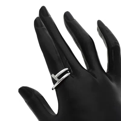 Pre-owned Cartier Juste Un Clou White Band Ring ()