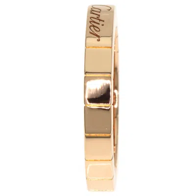 Pre-owned Cartier Lanieres Pink Band Ring ()