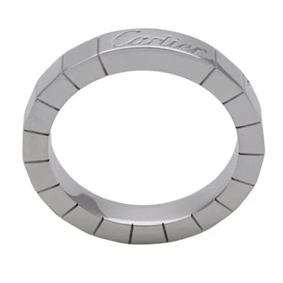 Pre-owned Cartier Lanieres White Gold White Gold (18k) Band Ring ()
