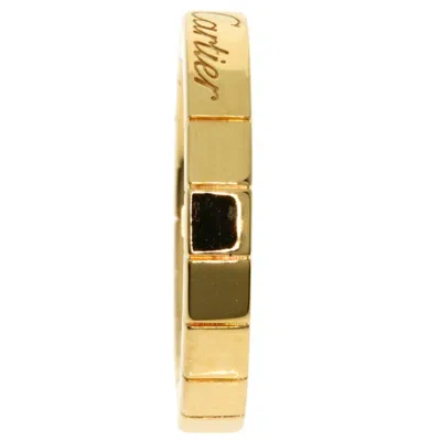 Pre-owned Cartier Lanieres Yellow Band Ring ()