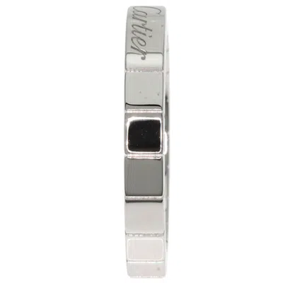 Pre-owned Cartier White Gold White Gold (18k) Band Ring ()
