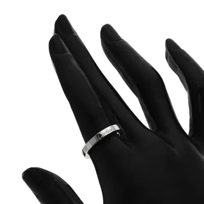 Pre-owned Cartier White Gold White Gold (18k) Band Ring ()