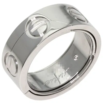 Pre-owned Cartier White Gold White Gold (18k) Band Ring ()
