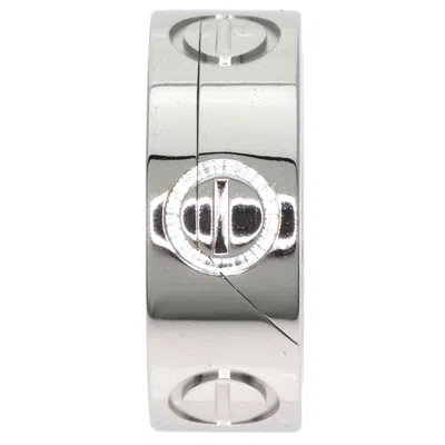 Pre-owned Cartier White Gold White Gold (18k) Band Ring ()