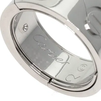 Pre-owned Cartier White Gold White Gold (18k) Band Ring ()