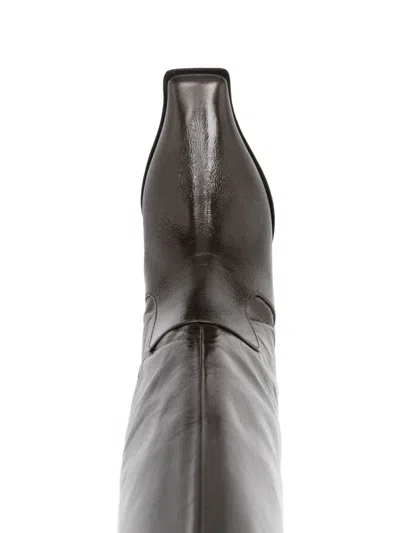 Miista Pointed-toe Boots In Brown