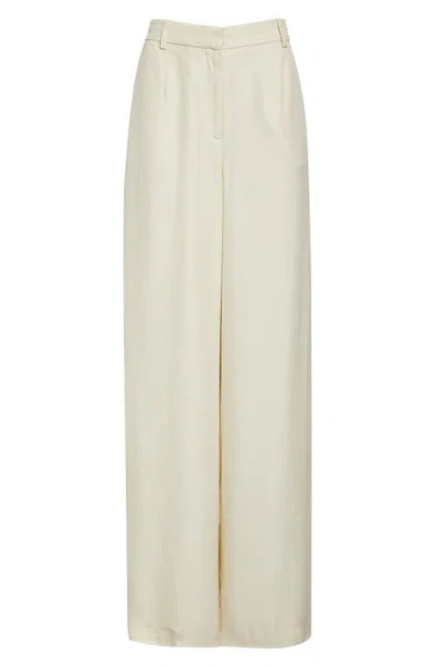 Totême Toteme Longline Wool Blend Knit T-shirt In White