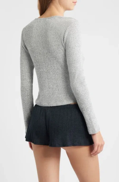 Bella Venice The Cameron Rib Henley In Gold