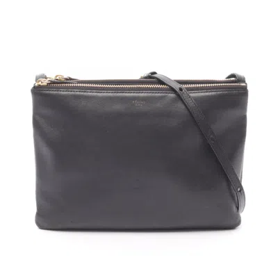 Pre-owned Celine Black Leather Shoulder Bag ()