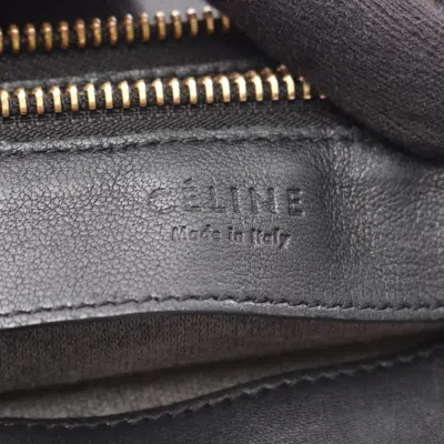 Pre-owned Celine Black Leather Shoulder Bag ()