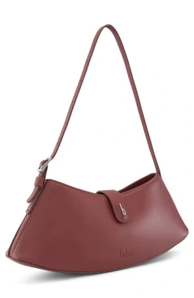 Behno Mini Ruth Leather Shoulder Bag In Brown
