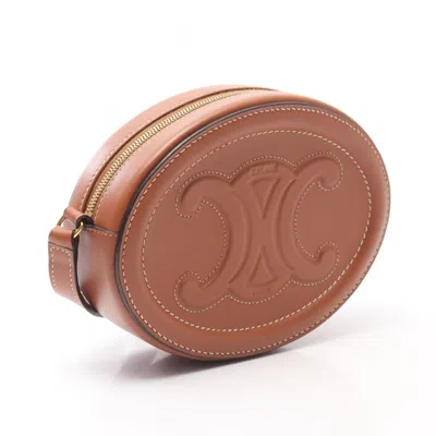 Pre-owned Celine Brown Leather Shoulder Bag ()