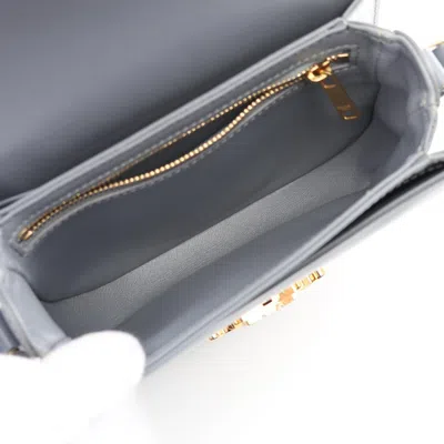 Pre-owned Celine Gray Leather Shoulder Bag ()