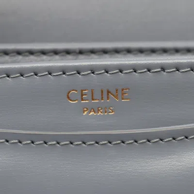 Pre-owned Celine Gray Leather Shoulder Bag ()