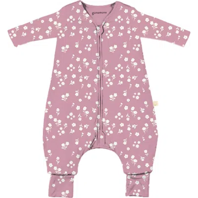 Gunamuna Long Sleeve Footie Sleep Sack Duvet 2.5 Tog In Pink