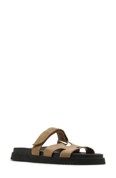 Steve Madden Women's Mayven Footbed Slide Sandals In Brown