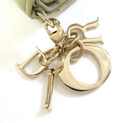 Pre-owned Dior Christian  Green Patent Leather Wallet (tri-fold) ()