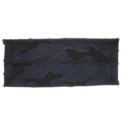 Pre-owned Dior Christian  Navy Canvas Tote Bag ()
