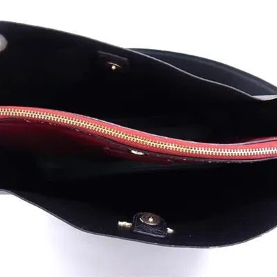 Pre-owned Coach Black Brown Pvc Leather Handbag Shoulder Bag Tote Bag ()