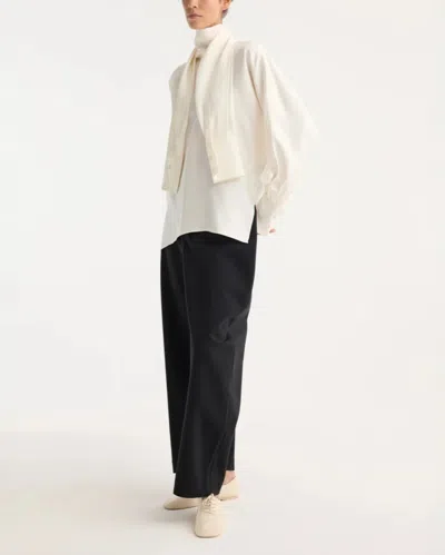 Rohe Foulard Silk Top In White