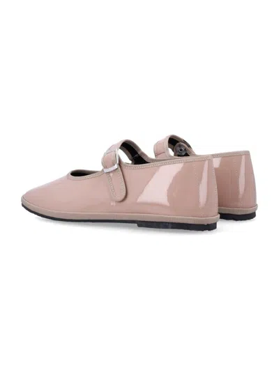 Drogheria Crivellini Papusse Soft Mary Jane Patent In Neutral