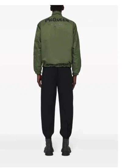 Alexander Mcqueen Sweaters In Green