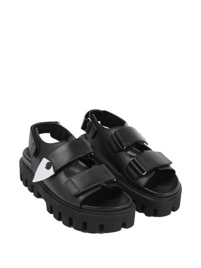 Alexander Mcqueen Flat Shoes In Black