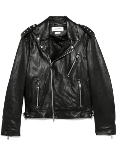 Alexander Mcqueen Stylish And Versatile Jacket In Black