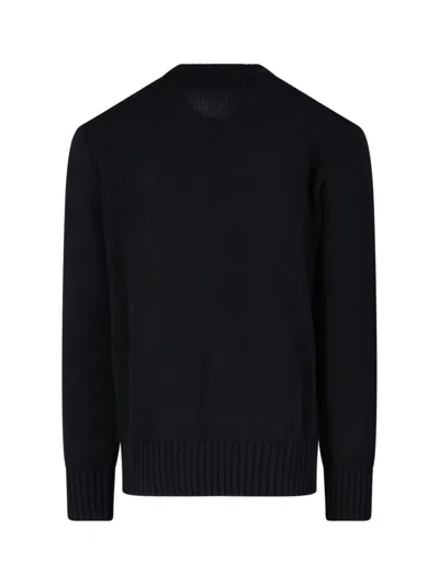 Amiri Hollywood Sweater With Embroidery In Black