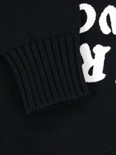 Amiri Hollywood Sweater With Embroidery In Black