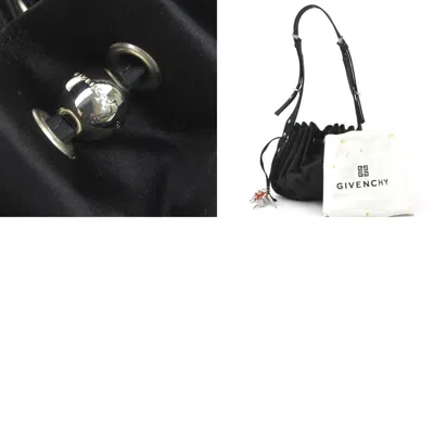 Pre-owned Givenchy Black Satin Shoulder Bag ()
