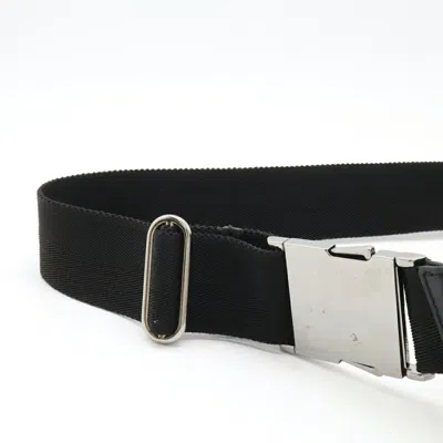 Pre-owned Gucci Black Gg Canvas Leather Pouch Sling Bag ()