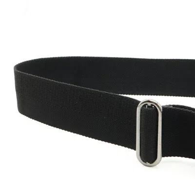 Pre-owned Gucci Black Gg Canvas Leather Pouch Sling Bag ()