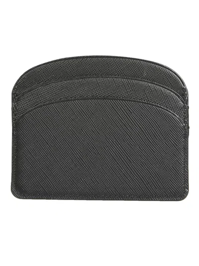 Apc A.p.c. Women Demi-lune Card Holder In Brown