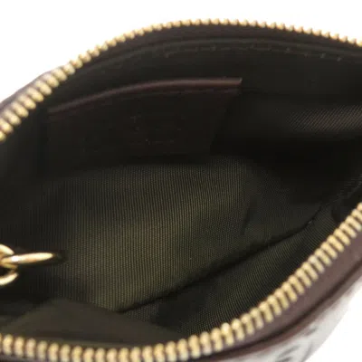 Pre-owned Gucci Brown Leather Coin Purse/coin Case ()