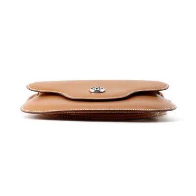 Pre-owned Hermes Brown Box Calf Leather Pochette Shoulder Bag ()
