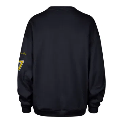 Stoney Clover Lane X '47 University Of Michigan Glitter Arch Oversized Crew