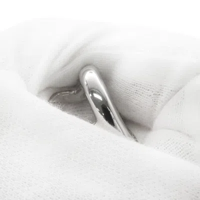 Pre-owned Hermes Silver Silver 925 Band Ring ()