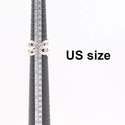 Pre-owned Hermes Silver Silver 925 Band Ring ()