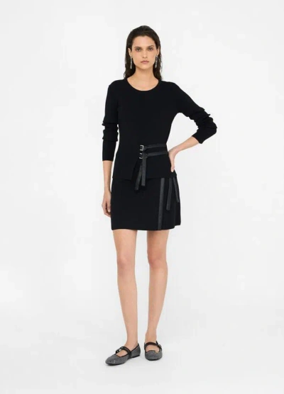 Liu •jo Women's Knitwear Liu Jo Mf5042 Ms55n 22222 In Black