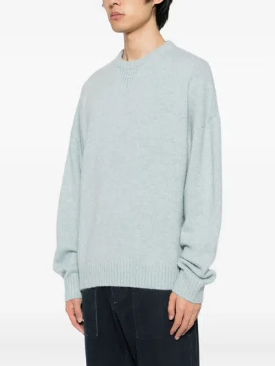 Che Logo-plaque Jumper In Blue