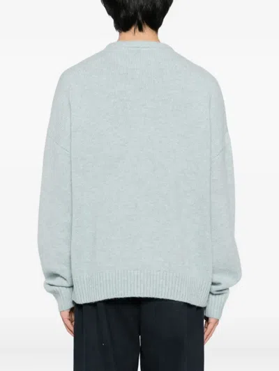 Che Logo-plaque Jumper In Blue