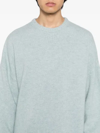 Che Logo-plaque Jumper In Blue