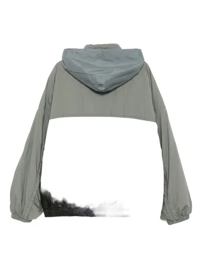 Undercover Graphic-print Jacket In Gray