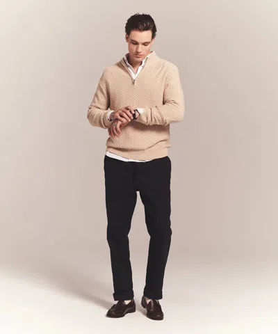 Naadam Soft Denim Drawstring Pant In Black